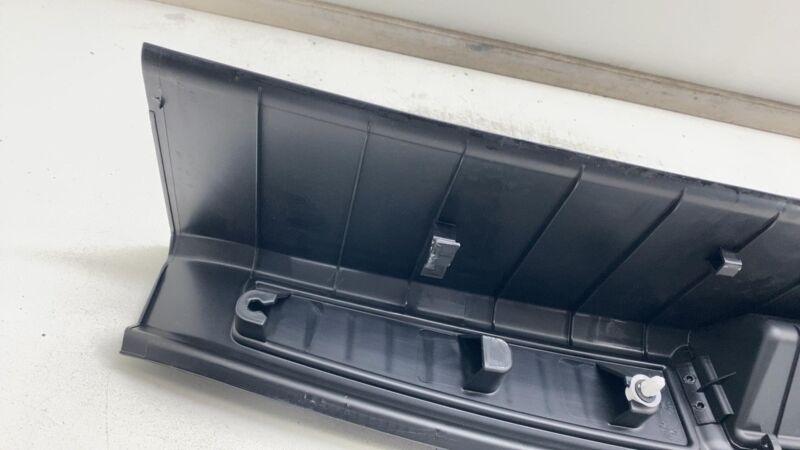 2012-2015 Tesla Model S MS Liftgate Latch Rear Trunk Sill Panel Trim Cover Assy