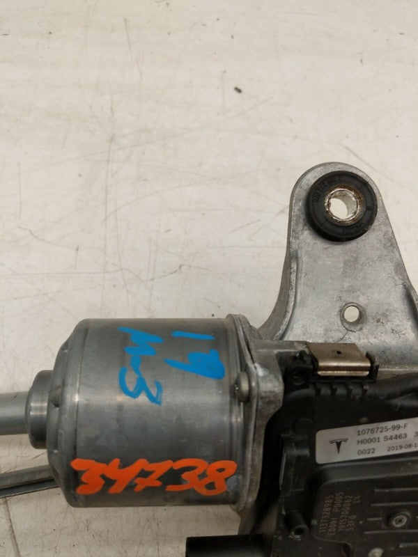 1076725-99-F ⭕ 2017-2022 Tesla Model 3 Front Windshield Wiper Linkage and Motor 1076725-99-F