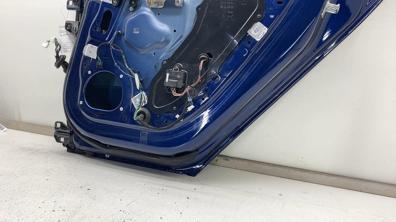 2012-2015 Tesla Model S Rear Passenger Side Door Shell Panel Right Blue RH PPSB