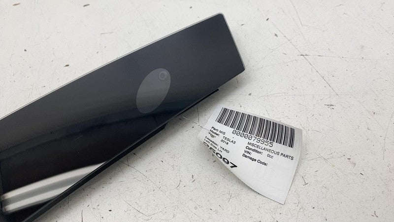 110044100B ⭕17-23 Model 3 Right B-Pillar Applique Glass Trim Molding w/ Camera 1100441-00-B