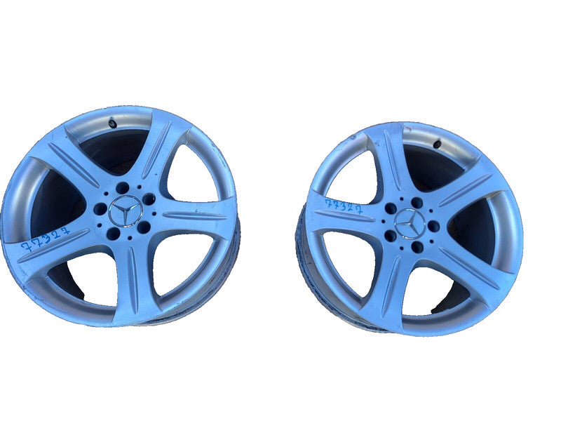 A2194010302 ⭕ 2006-2011 Mercedes-Benz W219 W840 CLS500 PAIR Wheel Rim 18" 9.5x18 A2194010302