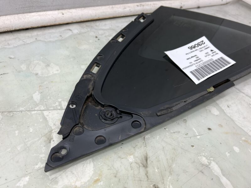 Does not apply 2016-2021 Tesla Model S Rear Driver Side Quarter Window Glass Left LH 43R-008010