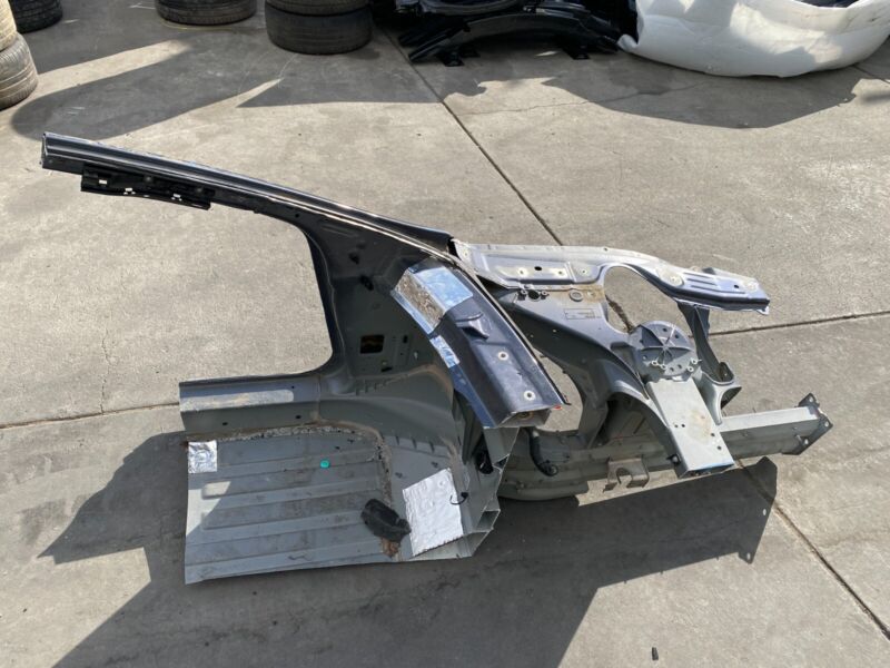 Does Not Apply 2012-2015 Tesla Model S Front Left Body Quarter Panel Fender Apron Frame Cut Out