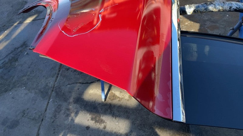 1028790-E0-K ⭕ 2016-2023 Tesla Model X Rear Driver Side Falcon Door Shell Panel LH Red - PPMR
