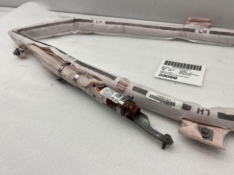 1005261 00 H 2012-2020 Tesla Model S Driver Side Roof Curtain Safety Airbag Left LH Assembly