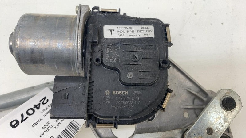 ⭕ 17-23 Model 3 M3 Front Windshield Wiper Motor & Linkage w/ Module 10