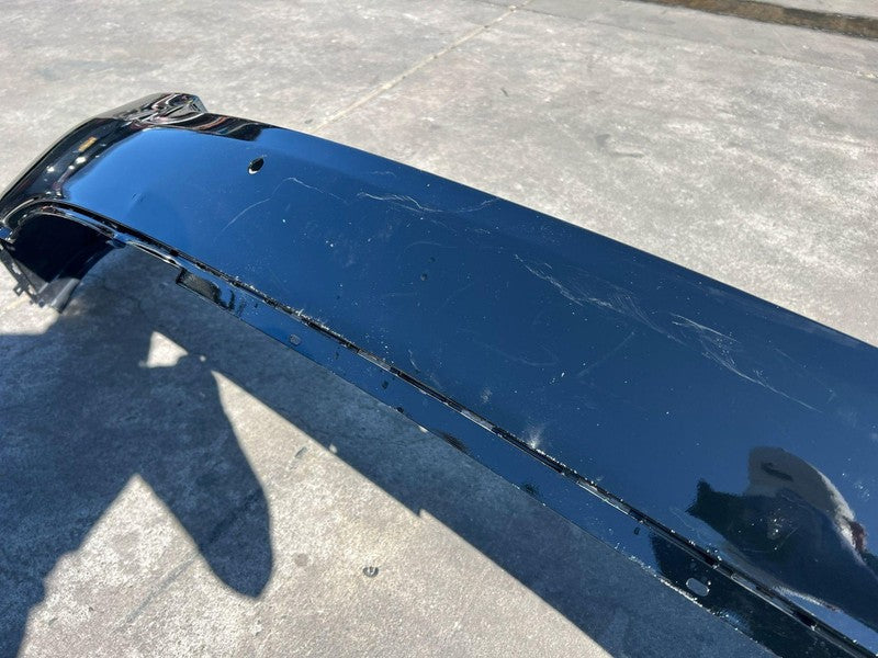 ⭕ 2021-2024 Tesla Model X Rear Bumper Cover Assy w/ Park Sensor Holes Black PBSB