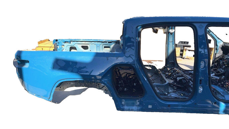 ⭕2022-2024 Rivian R1T Rear Quarter Panel Left & Right Structural Cut Blue EXP007