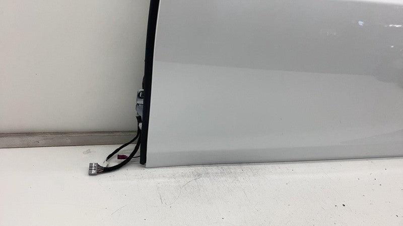 ⭕ 16-20 Model S Front Driver Side Door Panel Shell Left White PPSW 600
