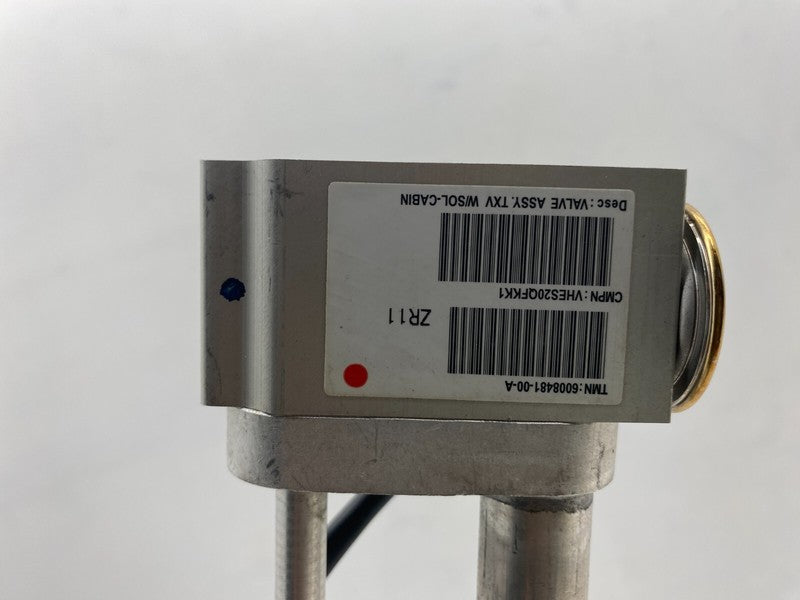 600848100A ⭕ 12-15 Model S A/C Liquid Suction Pipe & Chiller to Comp w/ Valve 6008481-00-A