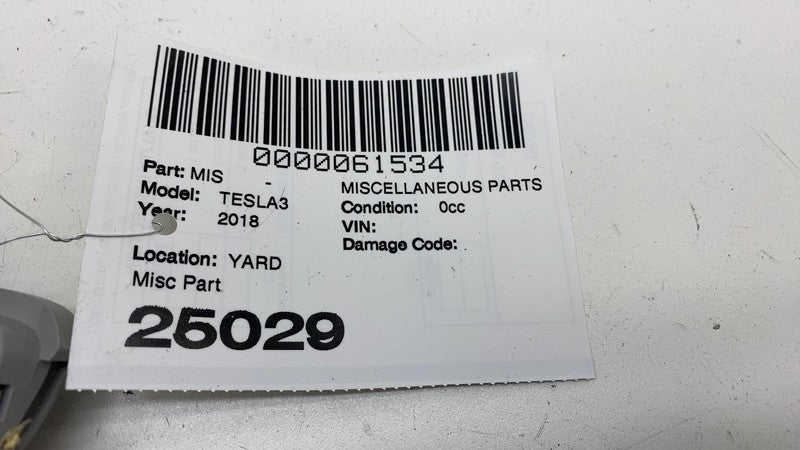 1099162-00-H ⭕ 2017-2023 Tesla Model 3 Rear Left Roof Coat Hook Hanger Bracket 1099162-00-H
