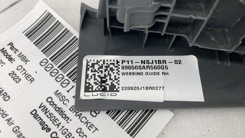 ⭕ 2022-2024 Lucid Air Grand Touring Right Passenger Webbing Guide P11-