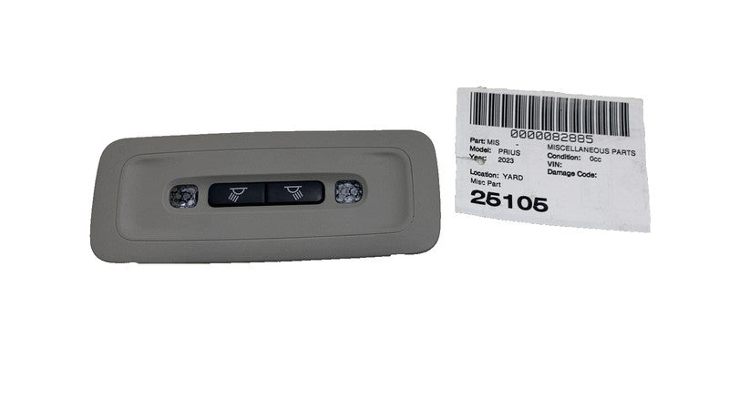 ⭕ 2023-2024 Toyota Prius Rear Roof Map Dome Light Lamp Console Assembly