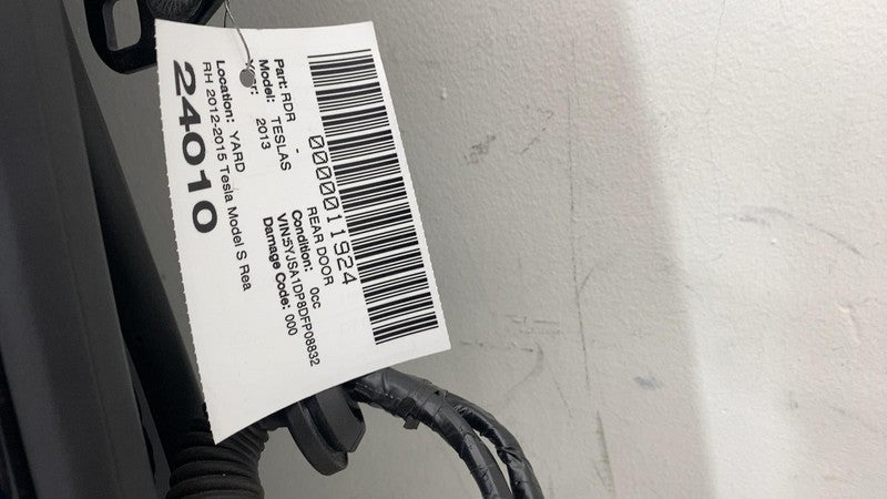 ⭕2012-2015 Tesla Model S Rear Passenger Side Door Shell Panel Right RH