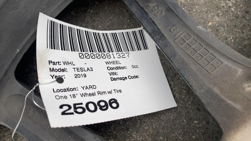 104422100C ⭕ 2017-2020 Tesla Model 3 Wheel Rim 18x8.5J+40MM + Toyo Tire 235/45 1044221-00-C