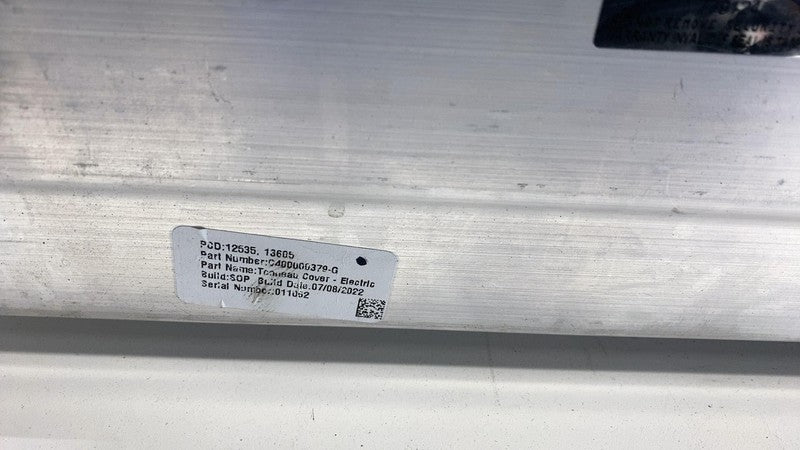 C400000379-G ⭕ 2022-2024 Rivian R1T Electric Tonneau Cover Assy C400000379-G (FOR PARTS ONLY)