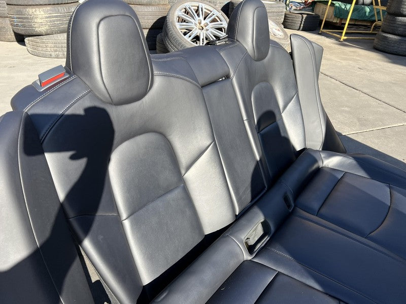 1107103 00 B ⭕ 2017-2023 Tesla Model 3 Front Left & Right Bucket & Rear Bench Seat + Bolster
