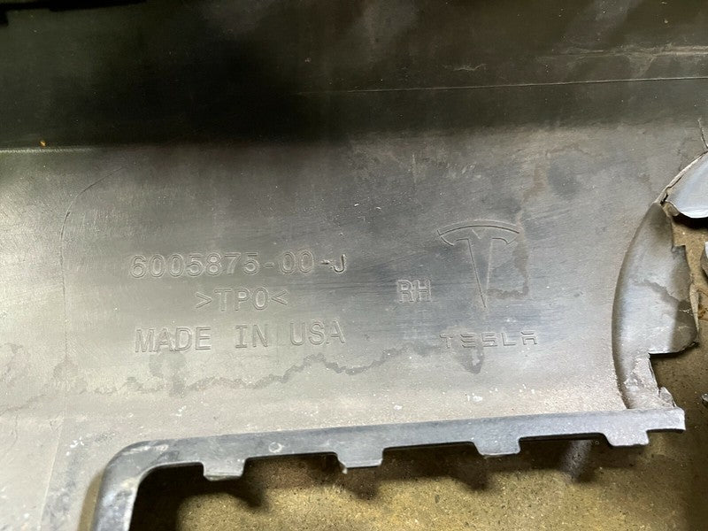 6005875 00 J ⭕12-20 Model S Passenger Side Rocker Panel Outer Sill Molding Right 6005875-00-J