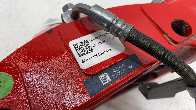 ⭕ 2021-2024 Tesla Model X Front Left Brake Caliper Performance Red 142