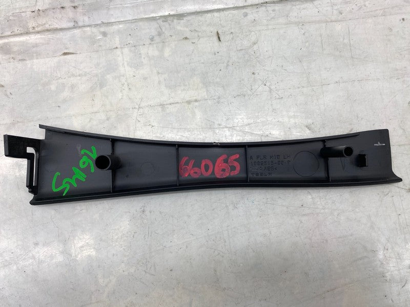 100251500D ⭕12-20 Model S Front Driver Side Mid A-Pillar Trim Cover Panel Left 1002515-00-D