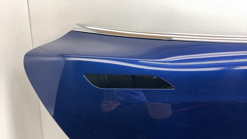 2012-2015 Tesla Model S Rear Passenger Side Door Shell Panel Right RH Blue PPSB