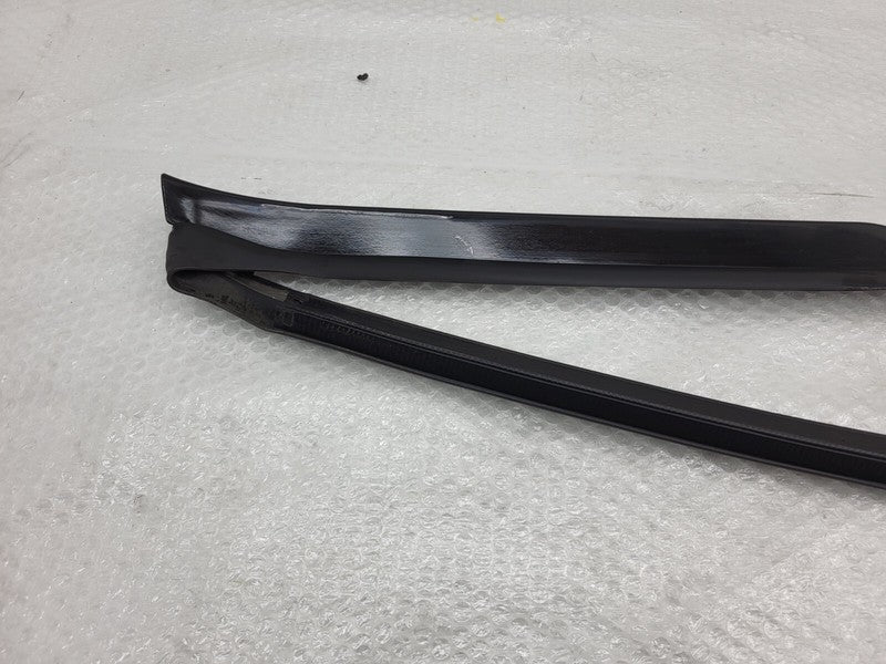 101221500C ⭕12-23 Model S Left Rocker Panel Scuff Plate Molding w/ Rubber Seal 1012215-00-C