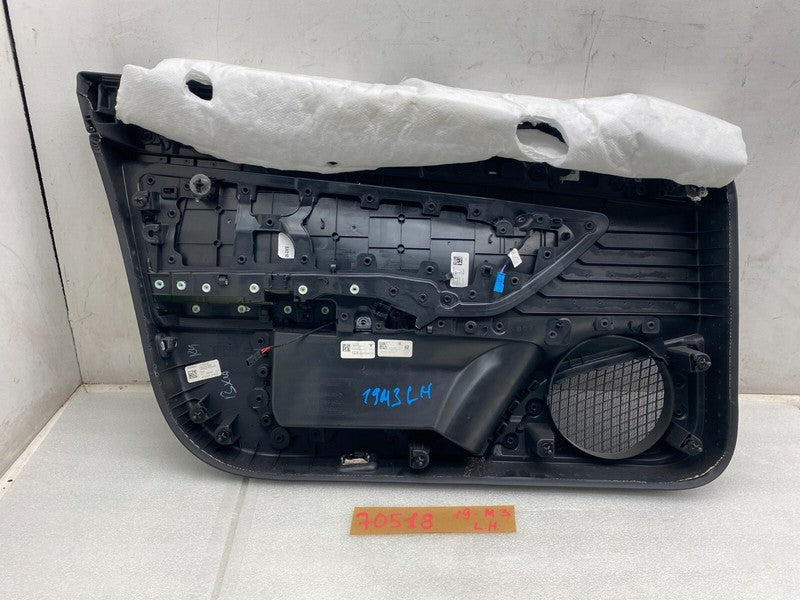 109041101J 2017-2020 Tesla Model 3 Front Passenger Side Interior Door Panel Trim Card Right