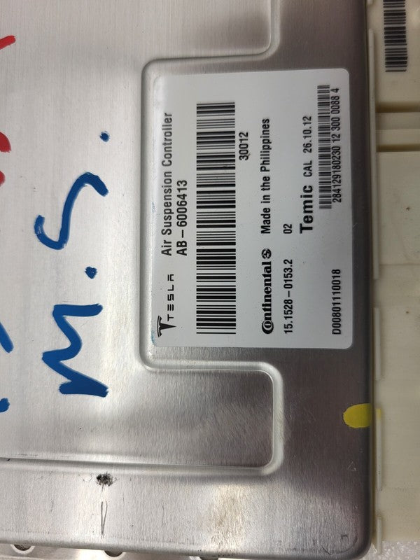 AB-6006413 ⭕ 12-15 Tesla Model S Active Suspension Electronic Controller Processor 6006413