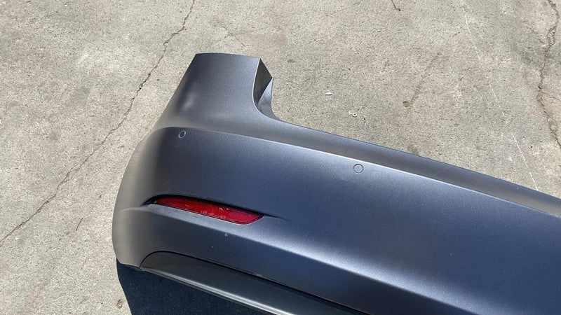 ⭕ 2017-2022 Tesla Model 3 Rear Bumper Cover w/ Park Sensor & Harness Gray PMNG