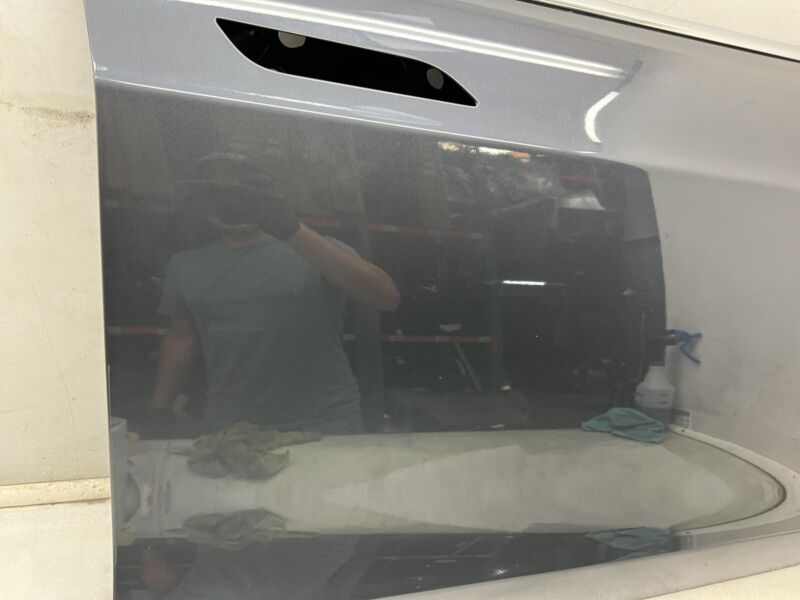 2012-2015 Tesla Model S MS Front Passenger Side Door Shell Panel Right Gray PMNG