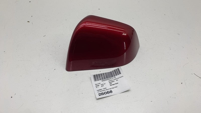 ⭕ 20-24 Model Y Front Driver Side Exterior Mirror Skull Cap Cover Left