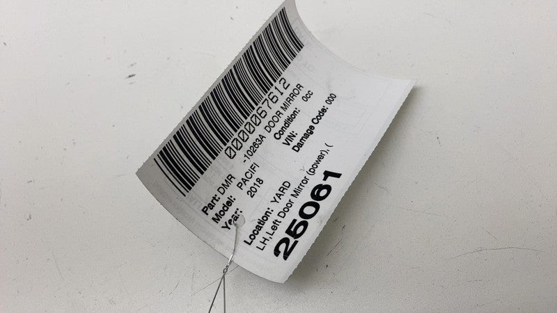 ⭕2017 2018 2019 Chrysler Pacifica Left Exterior Rear View Door Mirror