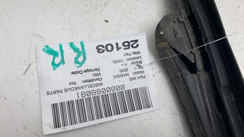 ⭕ 2014-2020 Maserati Ghibli Rear Right Door Body Weatherstrip Rubber S