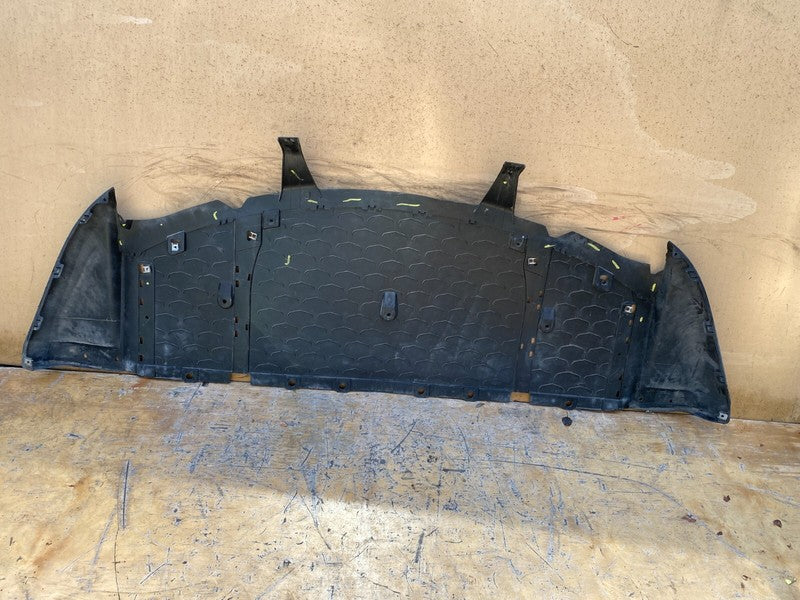 600818000D ⭕12-15 Model S Rear Bumper Undertray Splash Shield Diffuser Valance 6008180-00-D