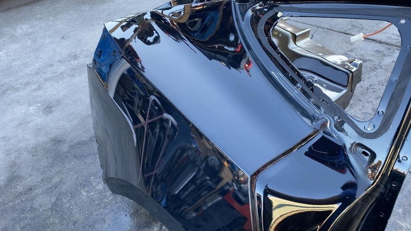 2017-2020 Tesla Model 3 Rear Right Quarter Panel Structural Cut Out Black - PBSB