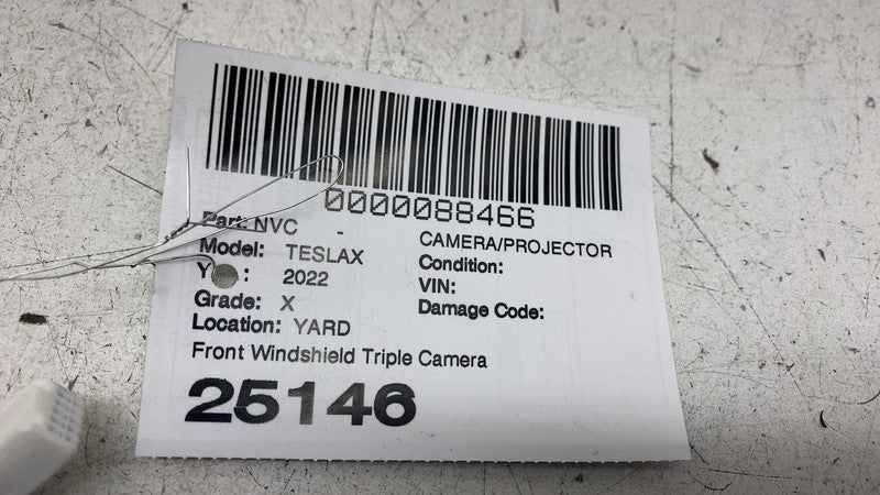 ⭕ 21-25 Model X Forward Facing Triple Camera & Infrared Cam w/ Wire 15