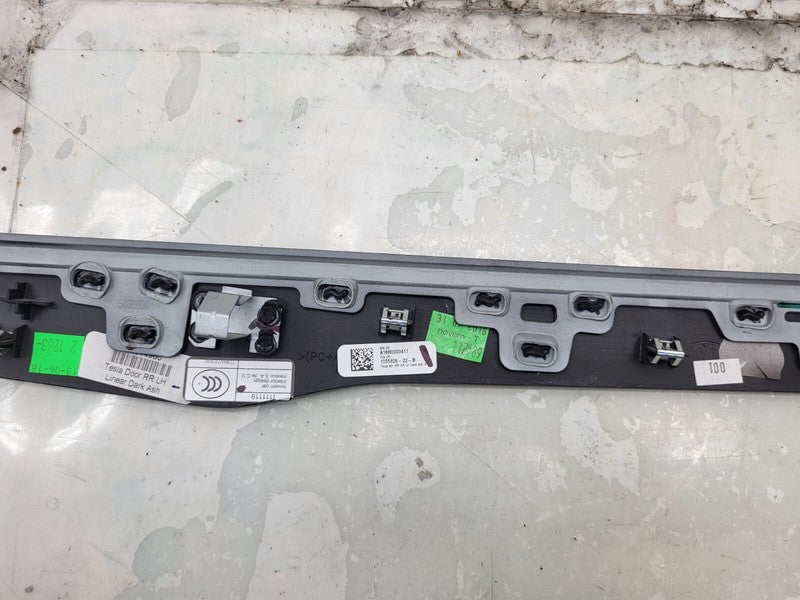 103582622B ⭕2016-2020 Tesla Model X Rear Door Trim Cover Molding Dark Ash Left 1035826-22-B