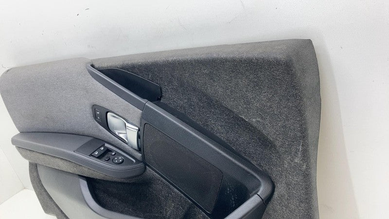 ⭕ 14-21 BMW i3 I01 Front Driver Side Interior Door Panel Trim Cover Gray Left LH