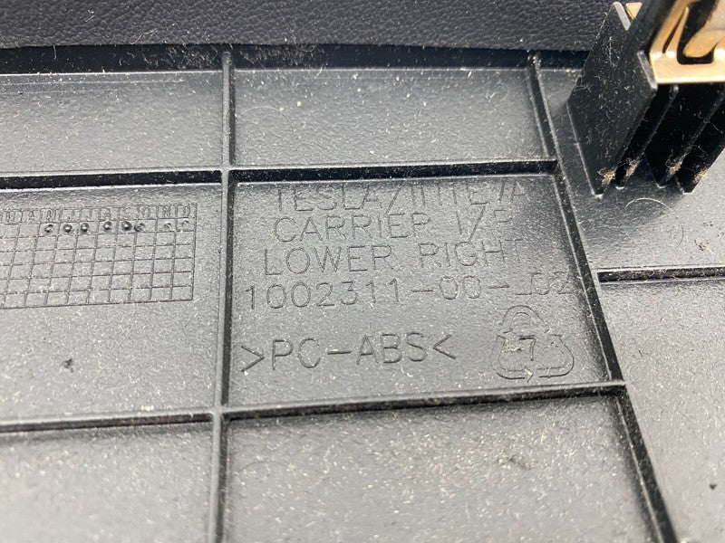 100231005D ⭕ 16-20 Model S Front Passenger Lower Dashboard Trim Cover Right RH 1002310-05-D