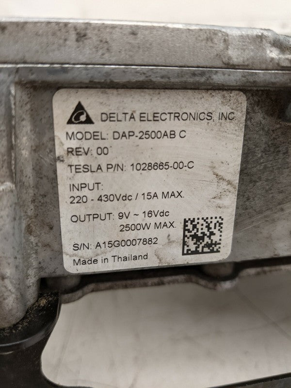 ⭕ 12-15 Model S HV DC Power Converter Module w/ Ground Strap Cable 102