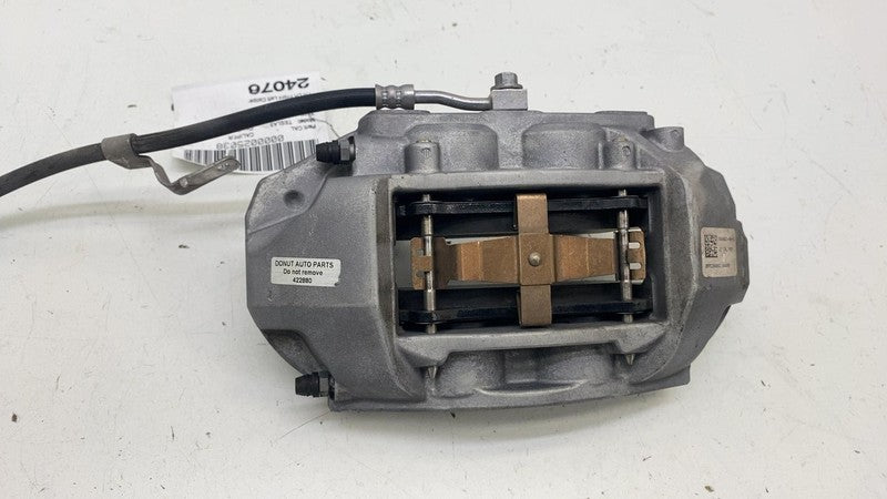 ⭕ 17-23 Tesla Model 3 Front Brake Caliper w/ Brake Hose Line Left 1044