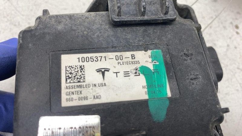 ⭕ 12-17 Tesla Model S Homelink Computer Garage Door Opener Module 1005