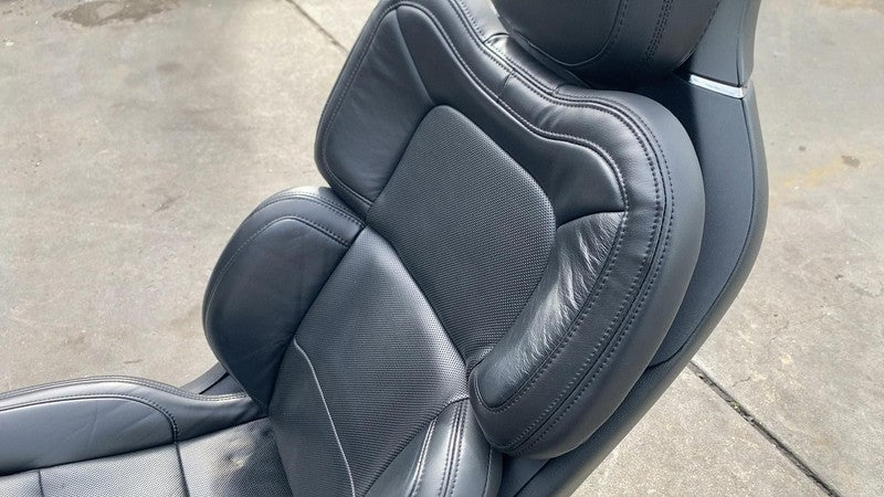 ⭕ 2019 2020 2021 Lincoln Navigator Front Passenger Side Black Leather