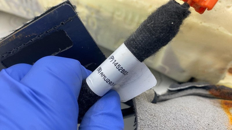 ⭕ 2017-2023 Model 3 Front Right Side Seat Upper Cushion Backrest Black