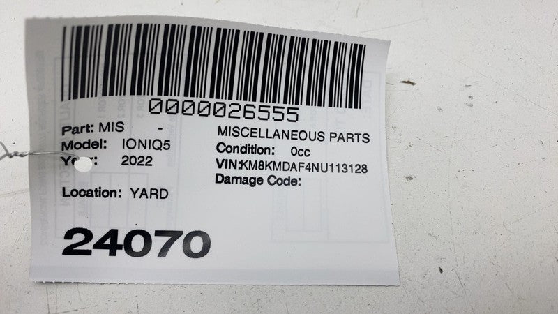 ⭕2022-2024 Hyundai Ioniq 5 Front Right Windshield A-Pillar Trim Cover Panel Gray