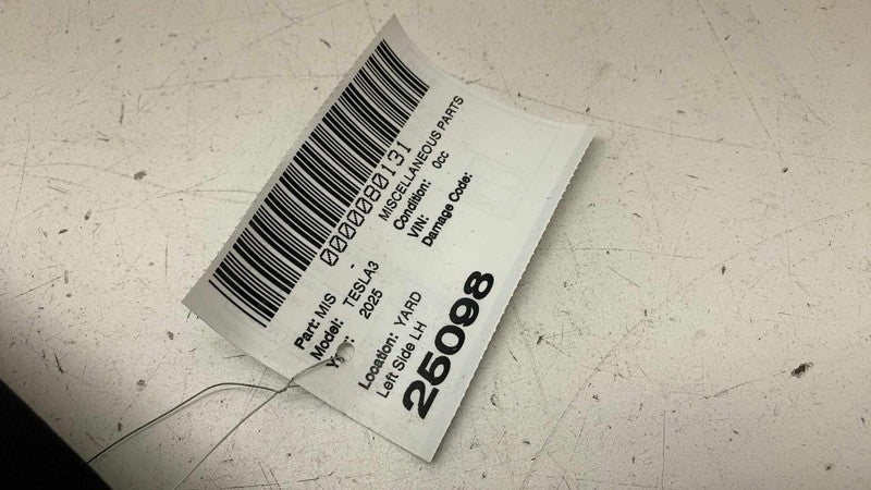 183664791A ⭕ 24-25 Model 3 Rear Driver Side 2nd Row Seat Bolster Cushion Left 1836647-91-A