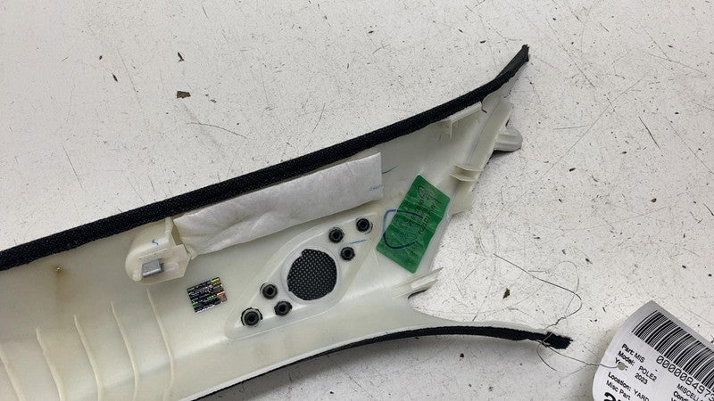 ⭕ 2021 2022 2023 Polestar 2 Front Passenger Side A-Pillar Windshield Trim Right