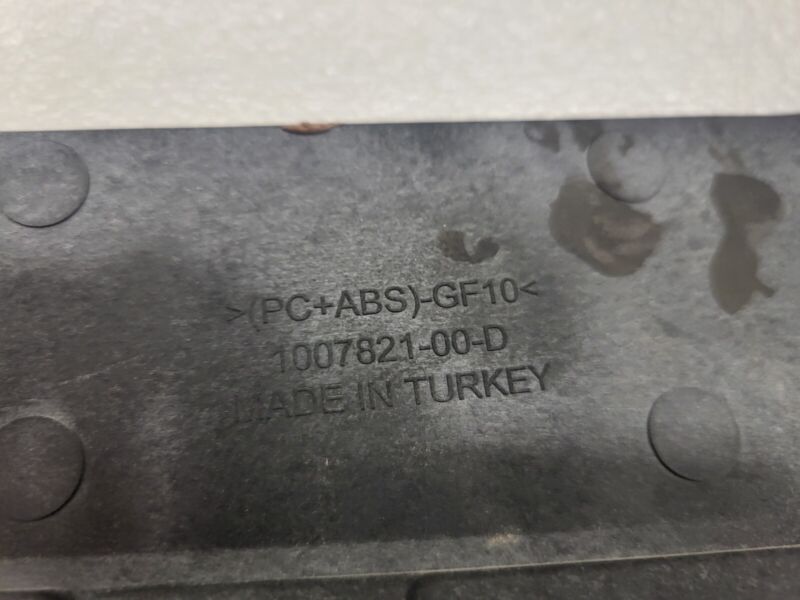 100782100D 12-15 Model S A/C Air Vent Outlet Dashboard Trim Panel 1007821-00-D/1007827-00-C