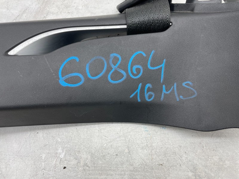 1024732-00-C ⭕ 12-15 Model S Rear Right C-Pillar Middle Trim Cover w/ Seat Belt 1024732-00-C