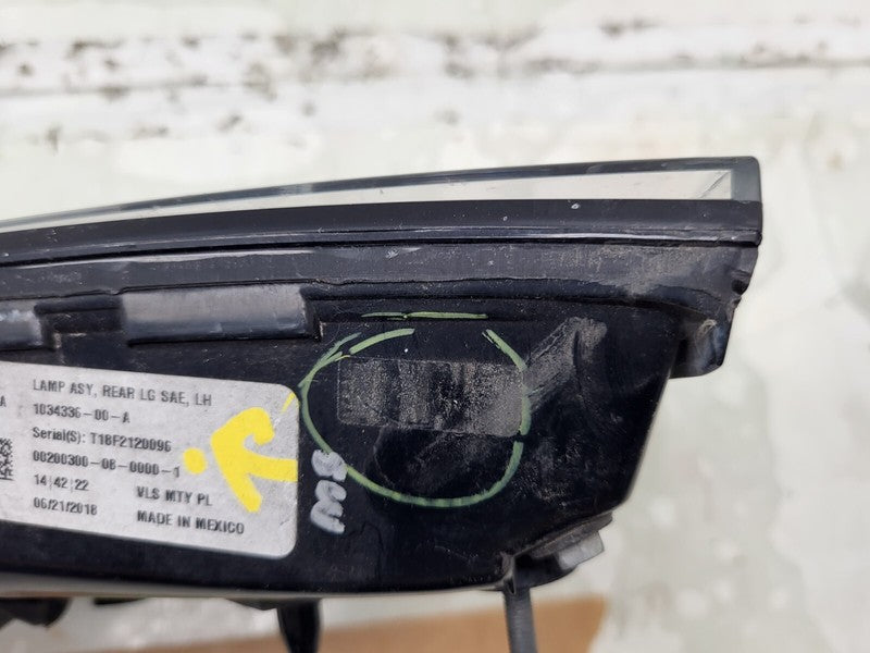 ⭕ 16-20 Model X Rear Driver Side Inner Taillight LED Tail Lamp Left 10